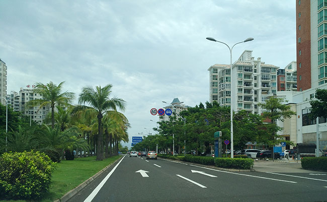 海口沿海道路景观