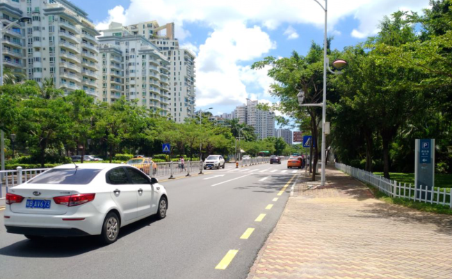 三亚市区路况